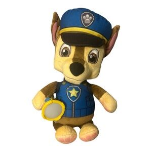 Paw Patrol Chase 14” Snuggle Up Musical Plush with‎ Flashlight
